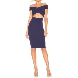 Superdown cutout dress